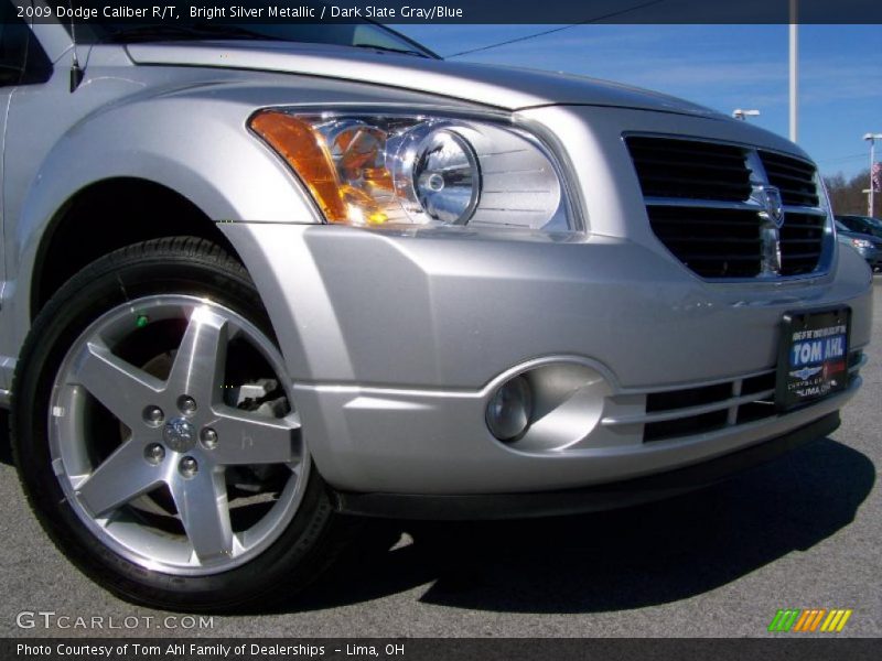 Bright Silver Metallic / Dark Slate Gray/Blue 2009 Dodge Caliber R/T