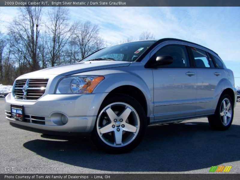 Bright Silver Metallic / Dark Slate Gray/Blue 2009 Dodge Caliber R/T
