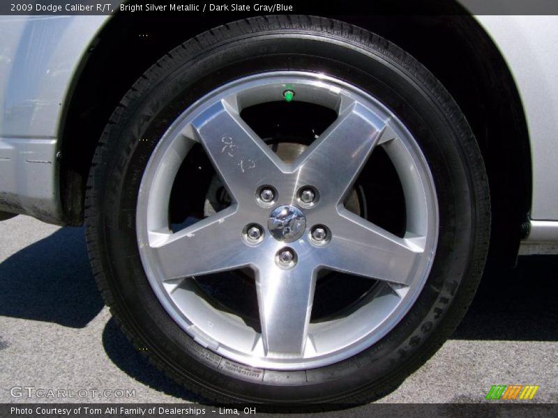 Bright Silver Metallic / Dark Slate Gray/Blue 2009 Dodge Caliber R/T