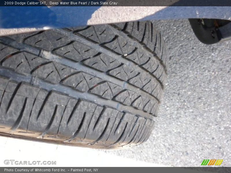 Deep Water Blue Pearl / Dark Slate Gray 2009 Dodge Caliber SXT