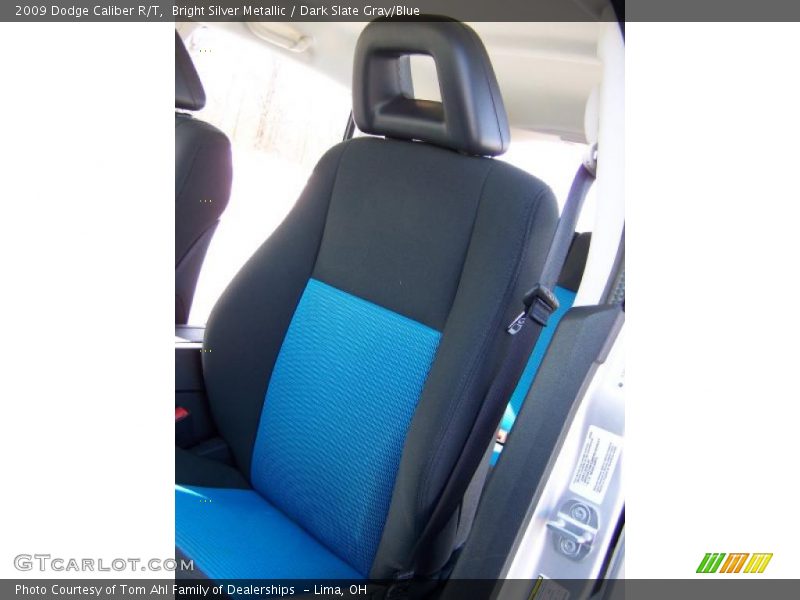 Bright Silver Metallic / Dark Slate Gray/Blue 2009 Dodge Caliber R/T