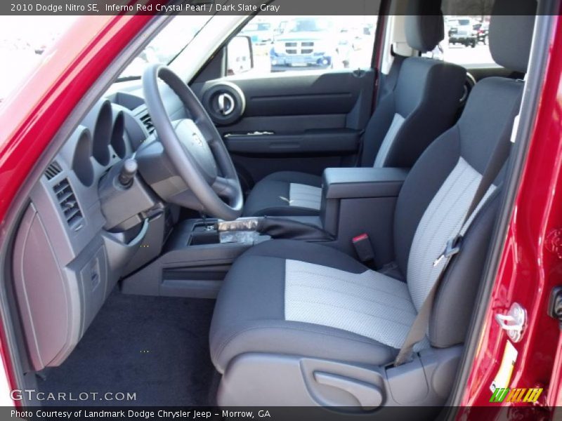 Inferno Red Crystal Pearl / Dark Slate Gray 2010 Dodge Nitro SE