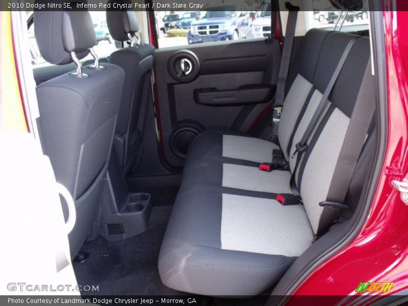 Inferno Red Crystal Pearl / Dark Slate Gray 2010 Dodge Nitro SE