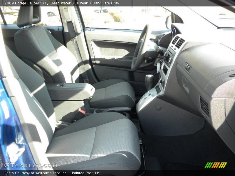Deep Water Blue Pearl / Dark Slate Gray 2009 Dodge Caliber SXT