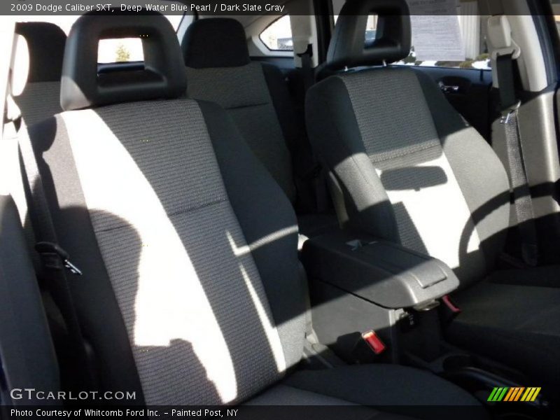 Deep Water Blue Pearl / Dark Slate Gray 2009 Dodge Caliber SXT