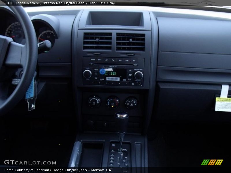 Inferno Red Crystal Pearl / Dark Slate Gray 2010 Dodge Nitro SE