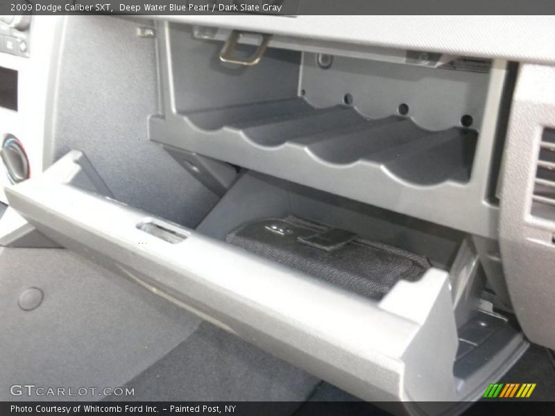 Deep Water Blue Pearl / Dark Slate Gray 2009 Dodge Caliber SXT
