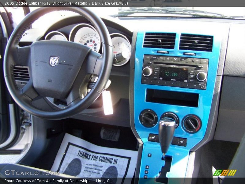 Bright Silver Metallic / Dark Slate Gray/Blue 2009 Dodge Caliber R/T