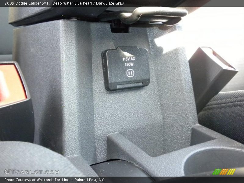 Deep Water Blue Pearl / Dark Slate Gray 2009 Dodge Caliber SXT