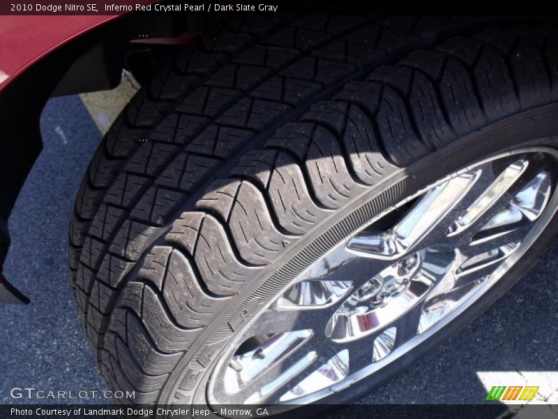 Inferno Red Crystal Pearl / Dark Slate Gray 2010 Dodge Nitro SE
