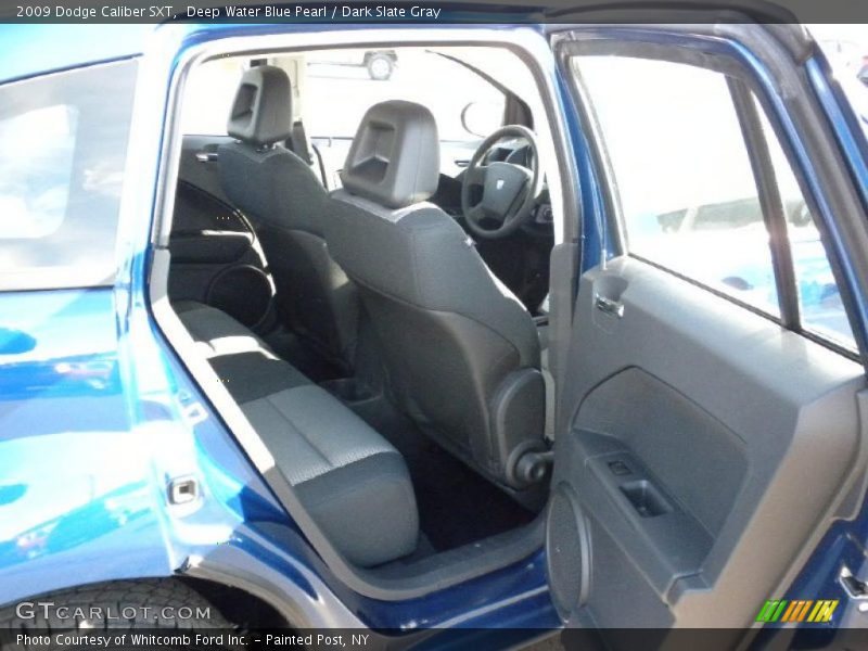 Deep Water Blue Pearl / Dark Slate Gray 2009 Dodge Caliber SXT