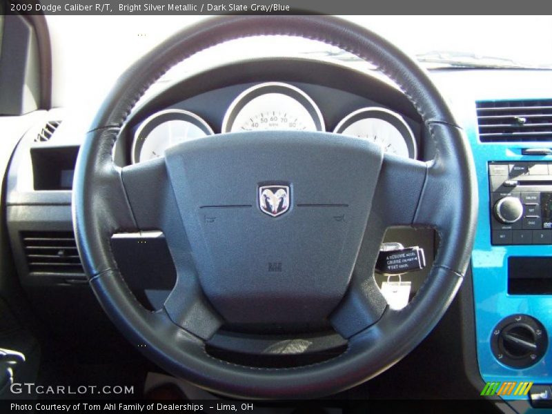 Bright Silver Metallic / Dark Slate Gray/Blue 2009 Dodge Caliber R/T