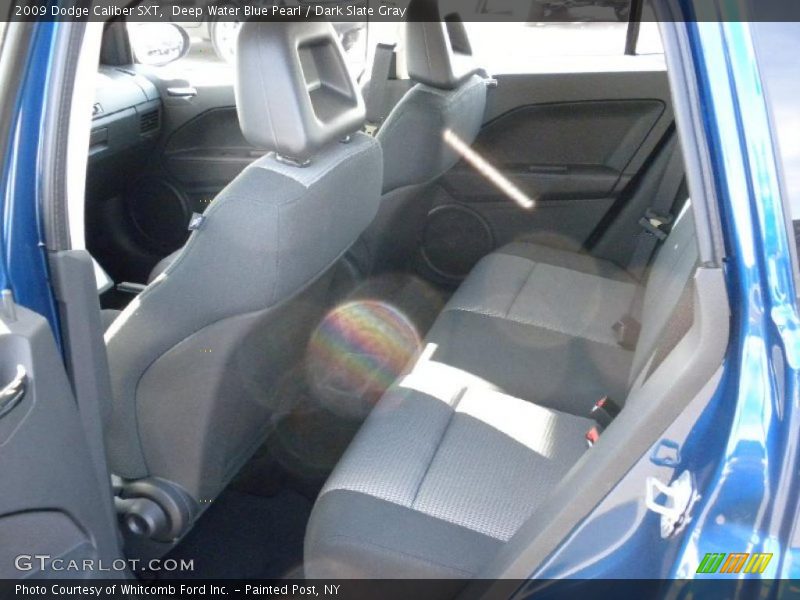 Deep Water Blue Pearl / Dark Slate Gray 2009 Dodge Caliber SXT