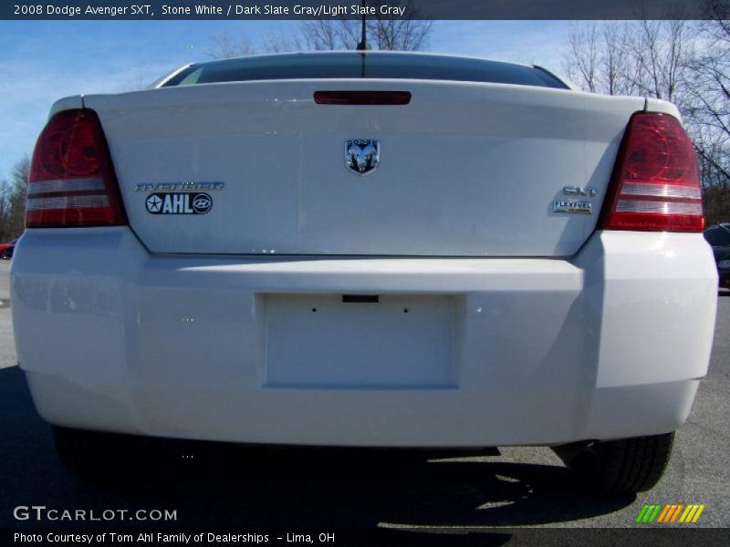 Stone White / Dark Slate Gray/Light Slate Gray 2008 Dodge Avenger SXT