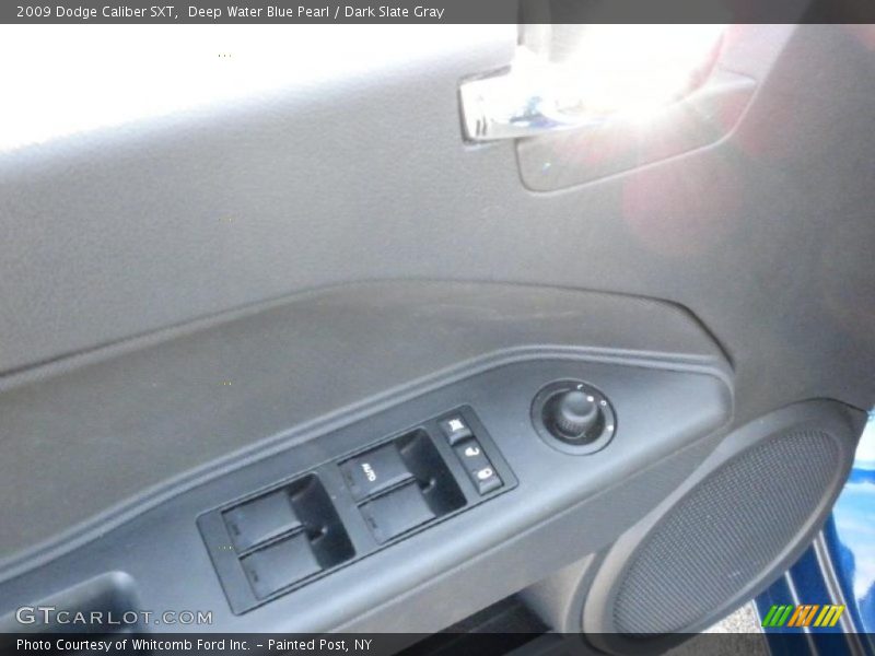 Deep Water Blue Pearl / Dark Slate Gray 2009 Dodge Caliber SXT