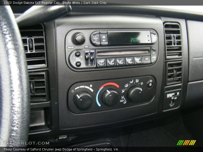 Bright White / Dark Slate Gray 2003 Dodge Dakota SXT Regular Cab