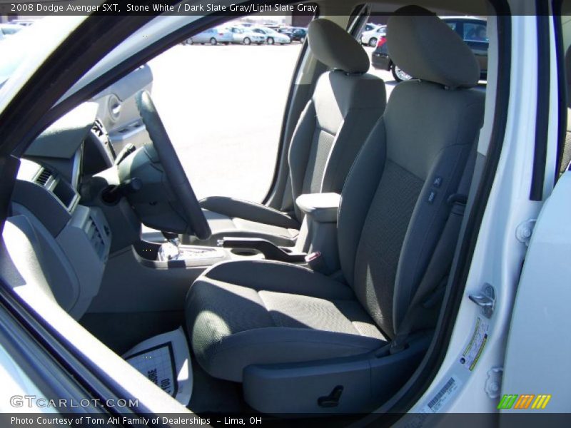 Stone White / Dark Slate Gray/Light Slate Gray 2008 Dodge Avenger SXT