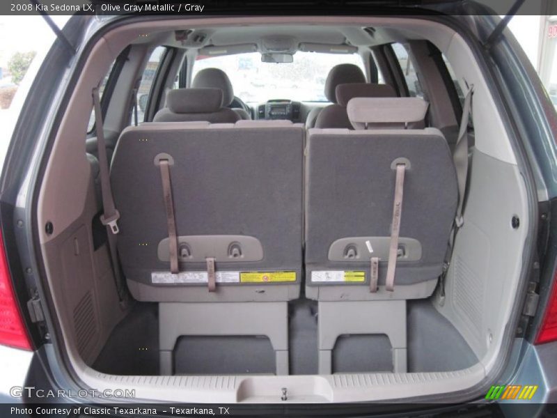 Olive Gray Metallic / Gray 2008 Kia Sedona LX