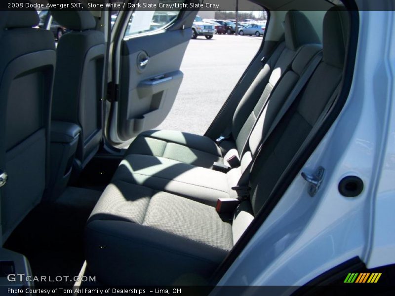Stone White / Dark Slate Gray/Light Slate Gray 2008 Dodge Avenger SXT