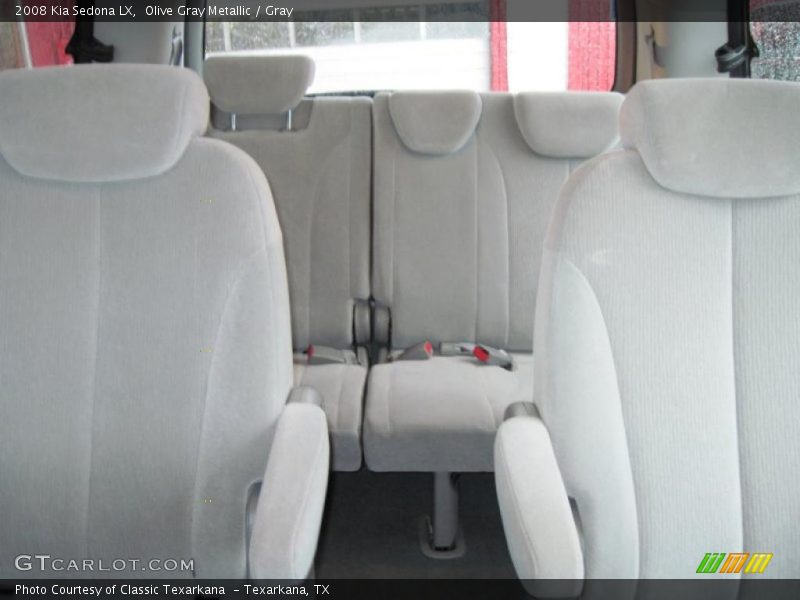 Olive Gray Metallic / Gray 2008 Kia Sedona LX