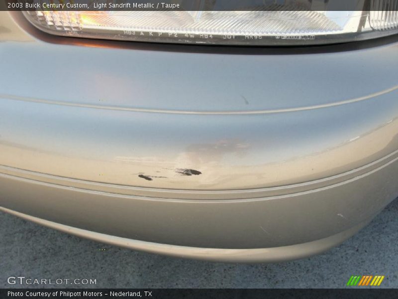 Light Sandrift Metallic / Taupe 2003 Buick Century Custom