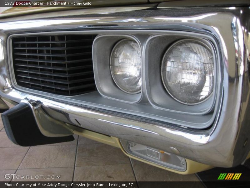 Parchment / Honey Gold 1973 Dodge Charger
