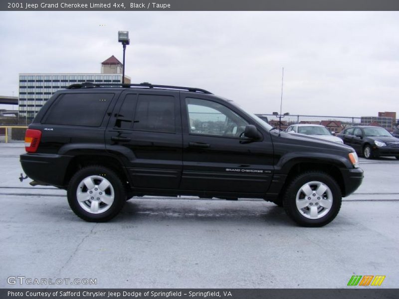 Black / Taupe 2001 Jeep Grand Cherokee Limited 4x4