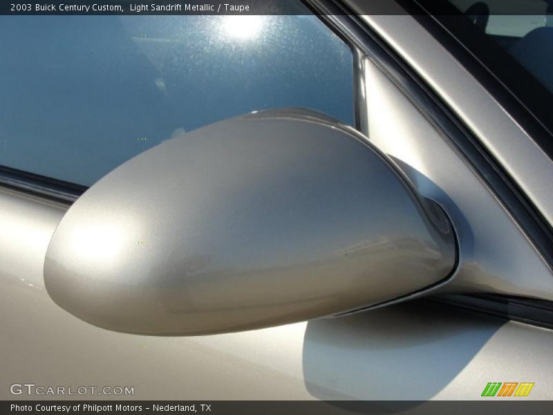 Light Sandrift Metallic / Taupe 2003 Buick Century Custom