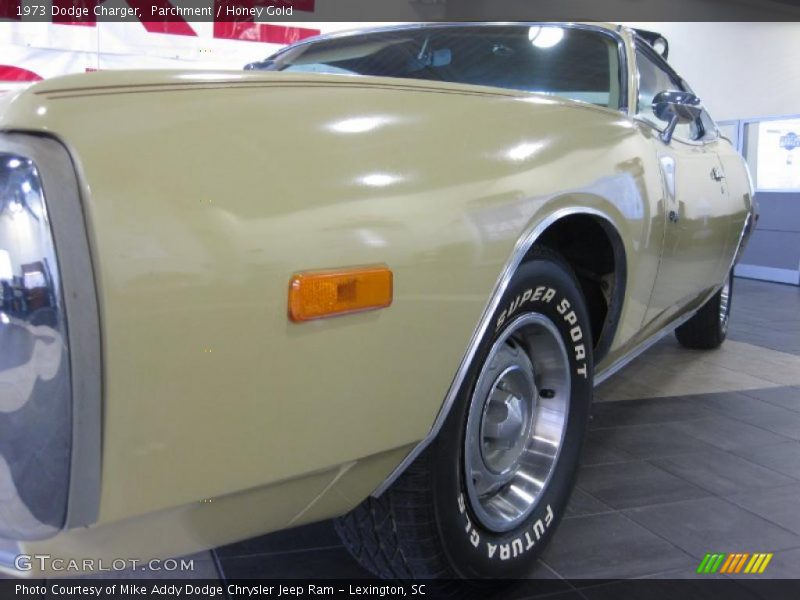Parchment / Honey Gold 1973 Dodge Charger