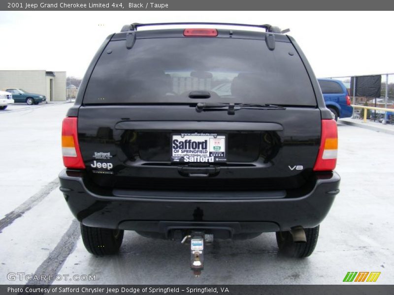 Black / Taupe 2001 Jeep Grand Cherokee Limited 4x4