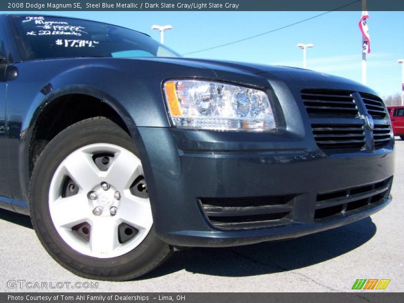 Steel Blue Metallic / Dark Slate Gray/Light Slate Gray 2008 Dodge Magnum SE