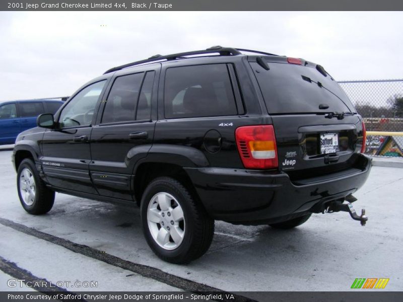 Black / Taupe 2001 Jeep Grand Cherokee Limited 4x4