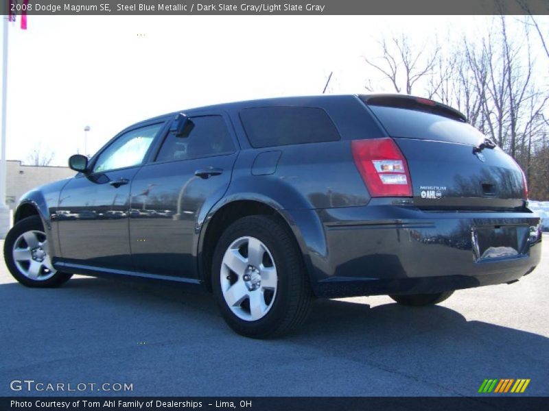 Steel Blue Metallic / Dark Slate Gray/Light Slate Gray 2008 Dodge Magnum SE