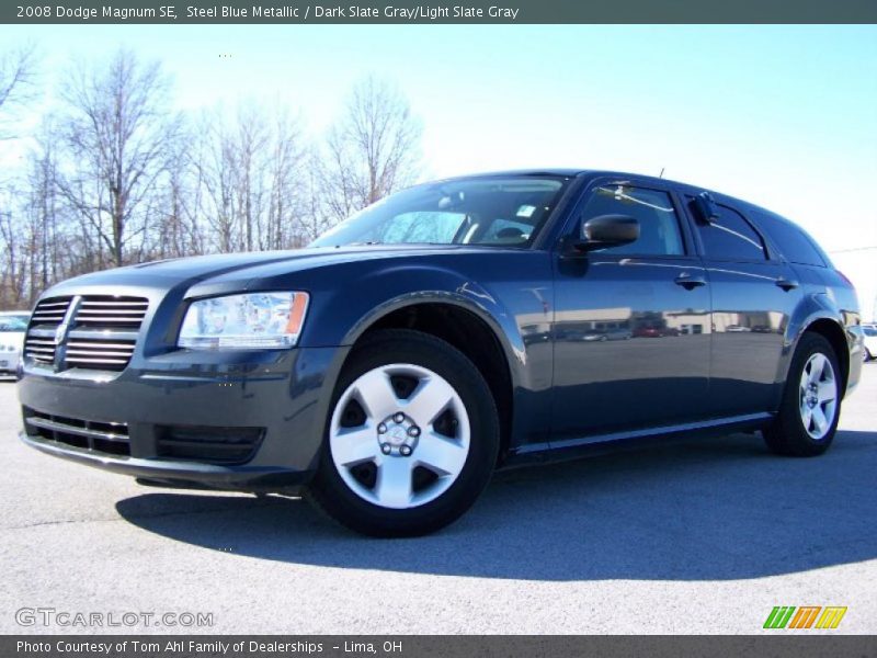 Steel Blue Metallic / Dark Slate Gray/Light Slate Gray 2008 Dodge Magnum SE