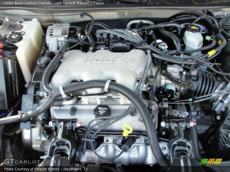 Light Sandrift Metallic / Taupe 2003 Buick Century Custom