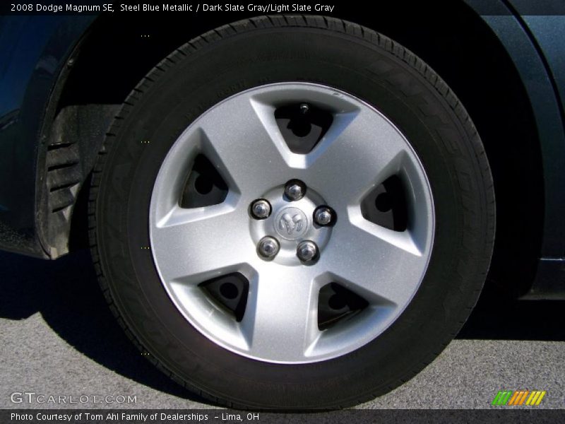 Steel Blue Metallic / Dark Slate Gray/Light Slate Gray 2008 Dodge Magnum SE