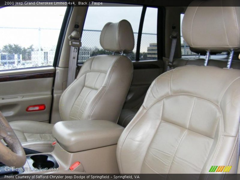 Black / Taupe 2001 Jeep Grand Cherokee Limited 4x4