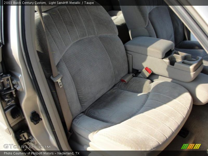 Light Sandrift Metallic / Taupe 2003 Buick Century Custom
