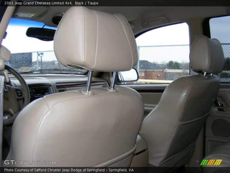 Black / Taupe 2001 Jeep Grand Cherokee Limited 4x4