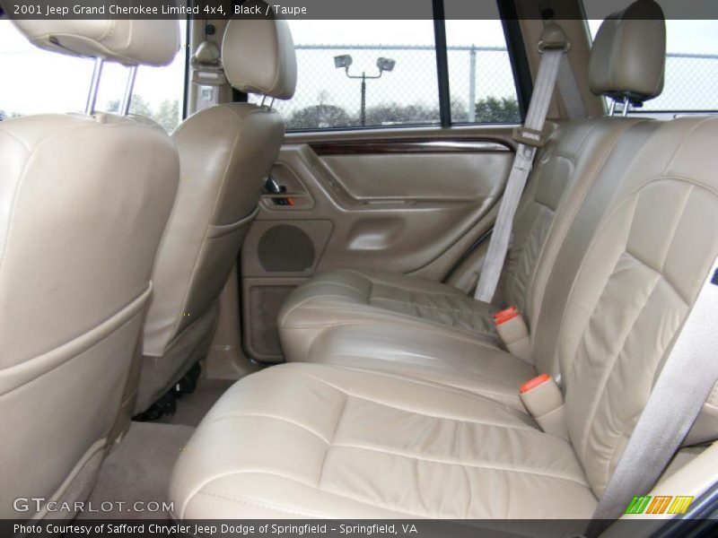 Black / Taupe 2001 Jeep Grand Cherokee Limited 4x4