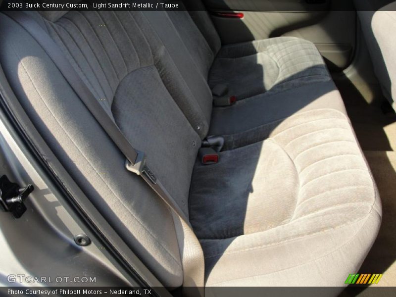 Light Sandrift Metallic / Taupe 2003 Buick Century Custom