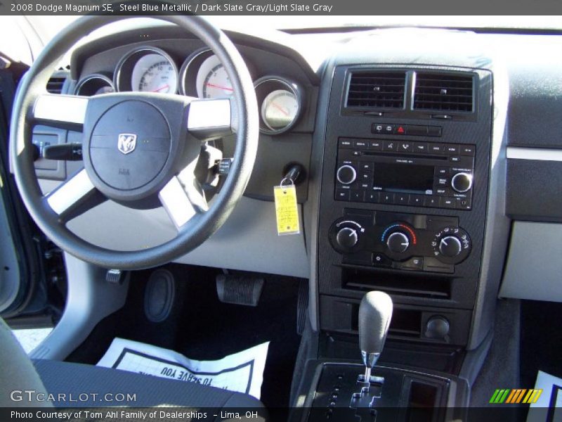 Steel Blue Metallic / Dark Slate Gray/Light Slate Gray 2008 Dodge Magnum SE