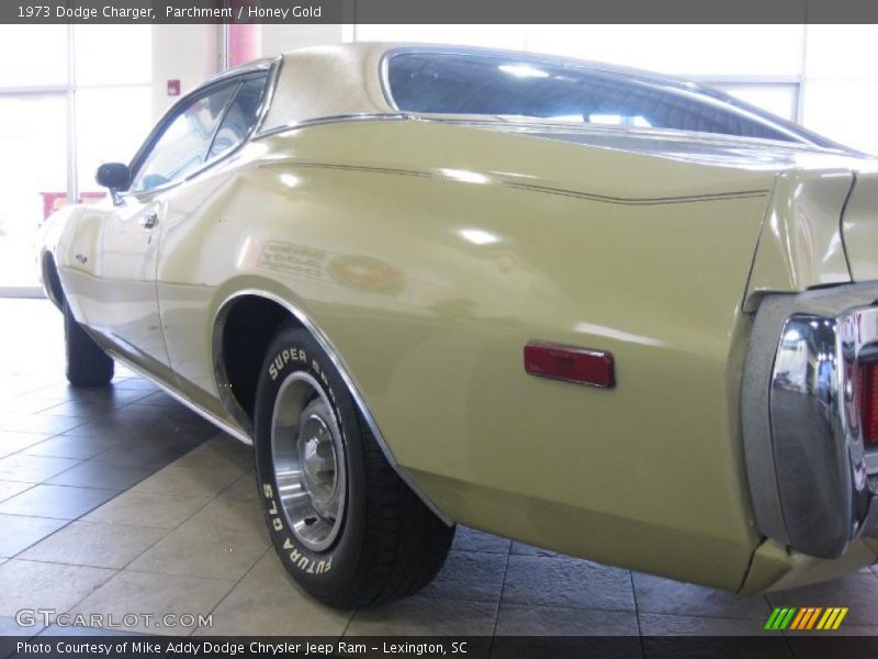 Parchment / Honey Gold 1973 Dodge Charger