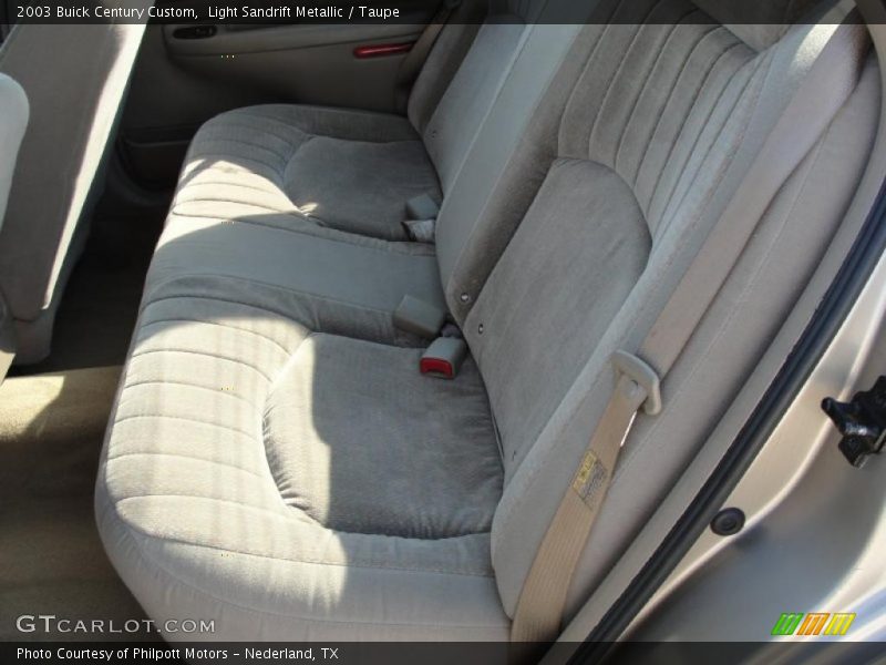Light Sandrift Metallic / Taupe 2003 Buick Century Custom