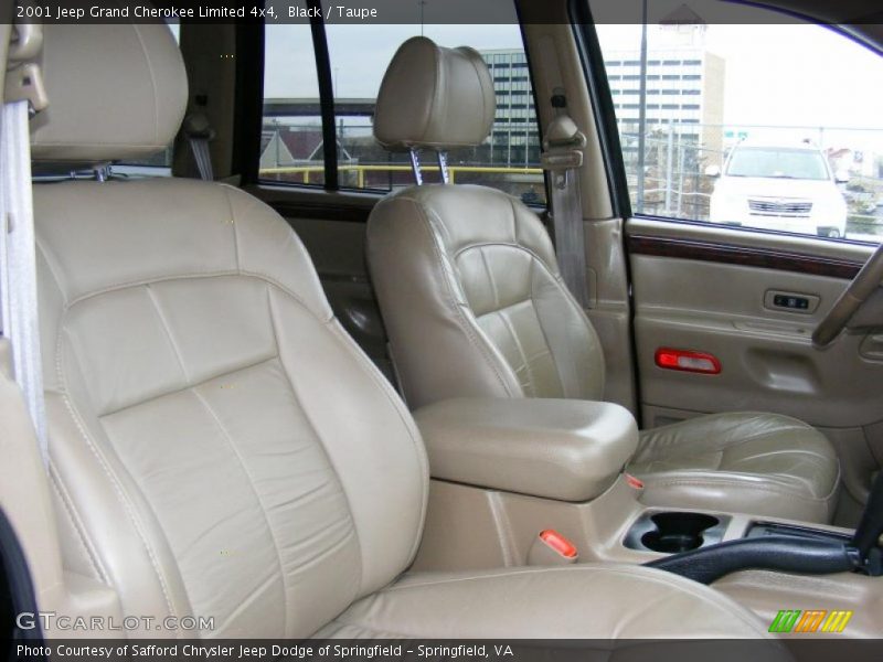 Black / Taupe 2001 Jeep Grand Cherokee Limited 4x4