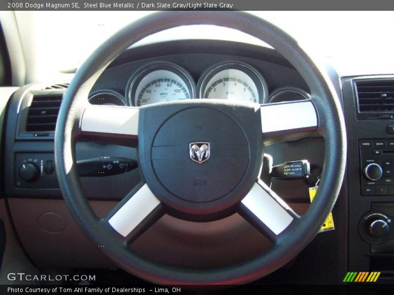 Steel Blue Metallic / Dark Slate Gray/Light Slate Gray 2008 Dodge Magnum SE