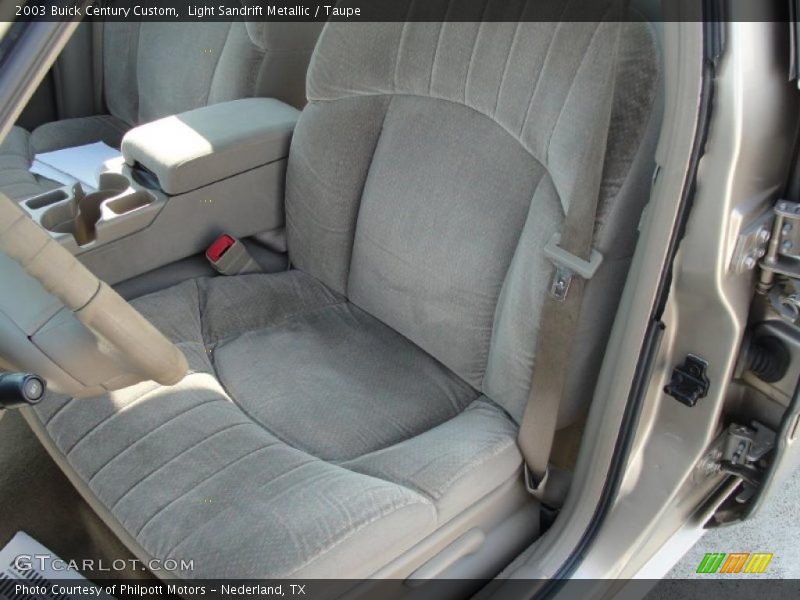 Light Sandrift Metallic / Taupe 2003 Buick Century Custom