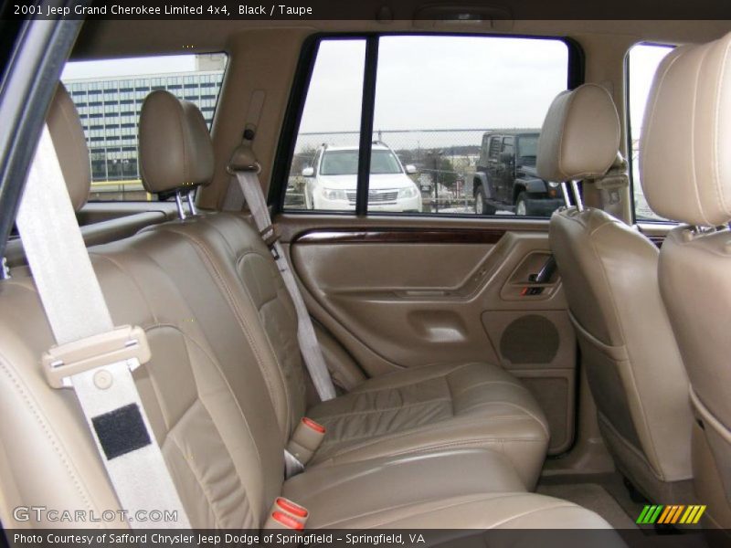 Black / Taupe 2001 Jeep Grand Cherokee Limited 4x4