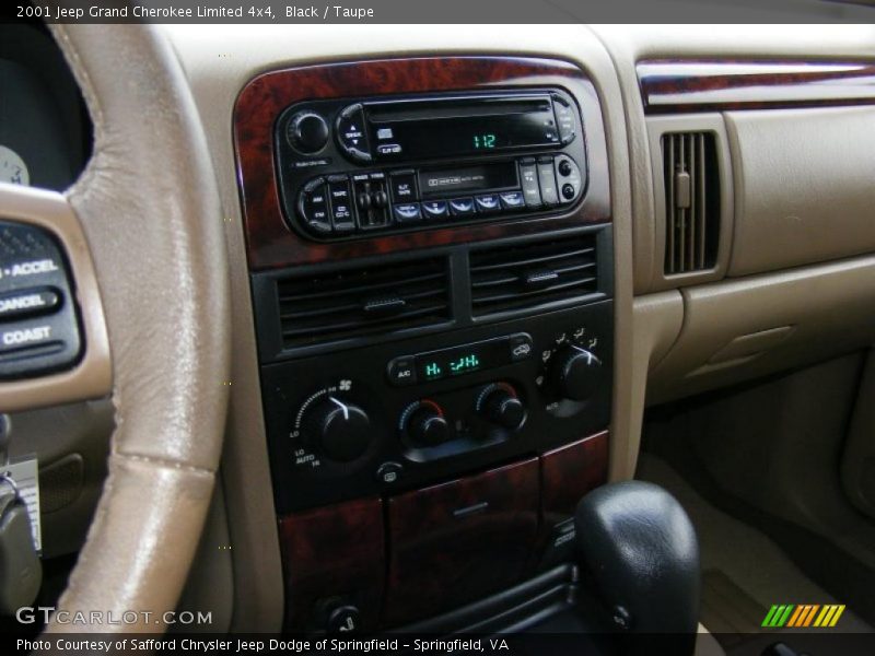Black / Taupe 2001 Jeep Grand Cherokee Limited 4x4