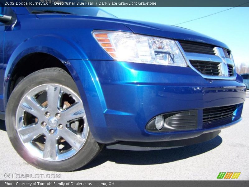 Deep Water Blue Pearl / Dark Slate Gray/Light Graystone 2009 Dodge Journey SXT